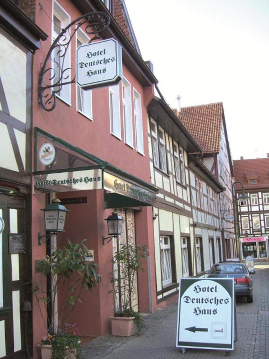 Hotel Deutsches Haus Northeim Exteriör bild