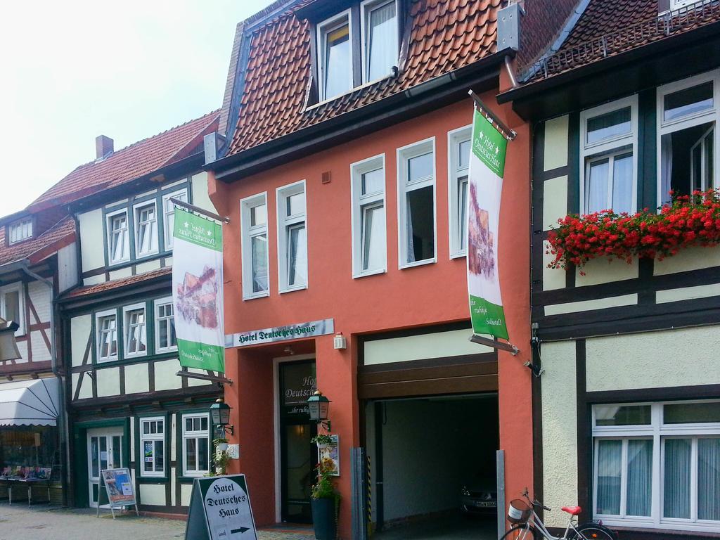 Hotel Deutsches Haus Northeim Exteriör bild